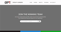 Desktop Screenshot of group1careers.com